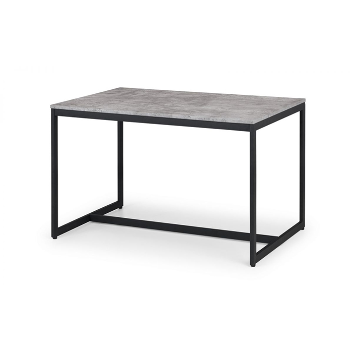 Staten Concrete Effect Dining Table - Click Image to Close